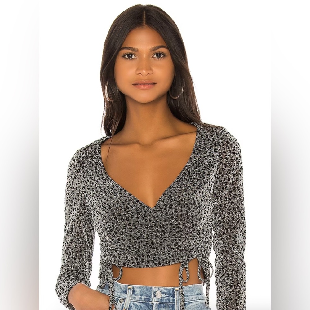 SUPERDOWN ‘Syna ruched top’ Size xs